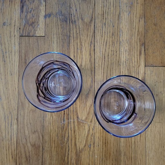 VTG Pier 1 Hand Blown Cocktail Glasses - Set of 2 - Picture 2 of 4